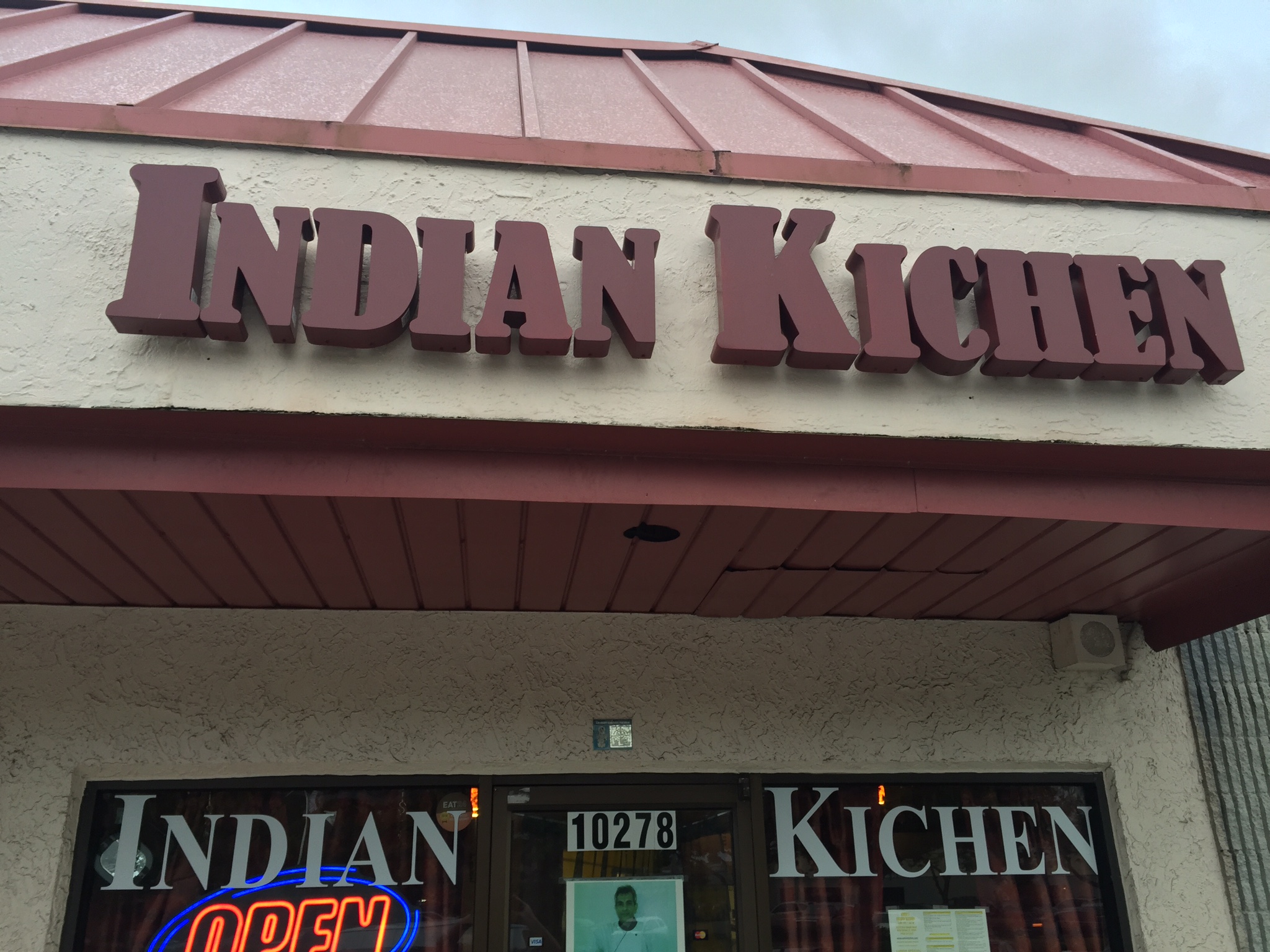 Store front Indian Kitchen
