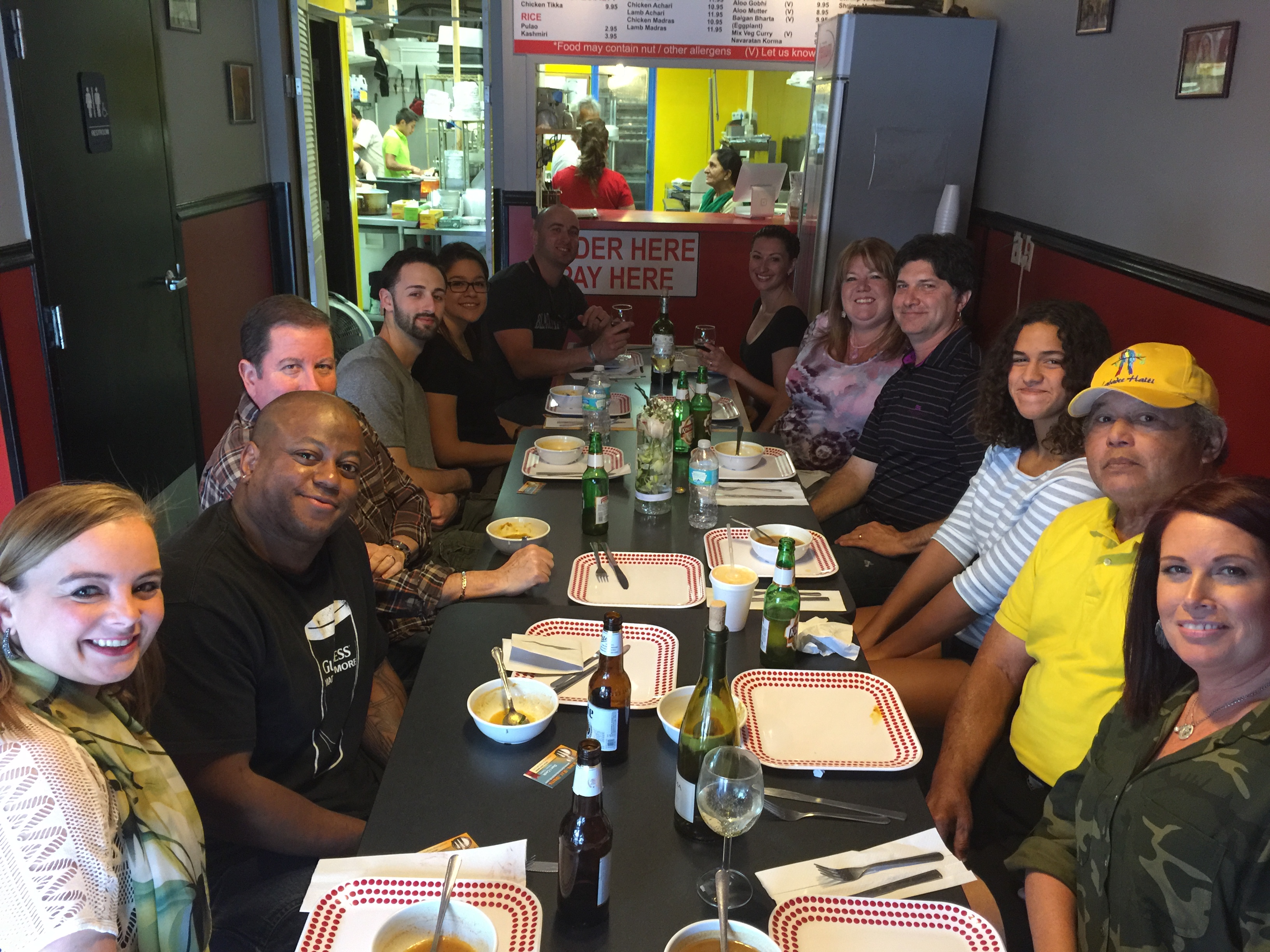 The dining crew!