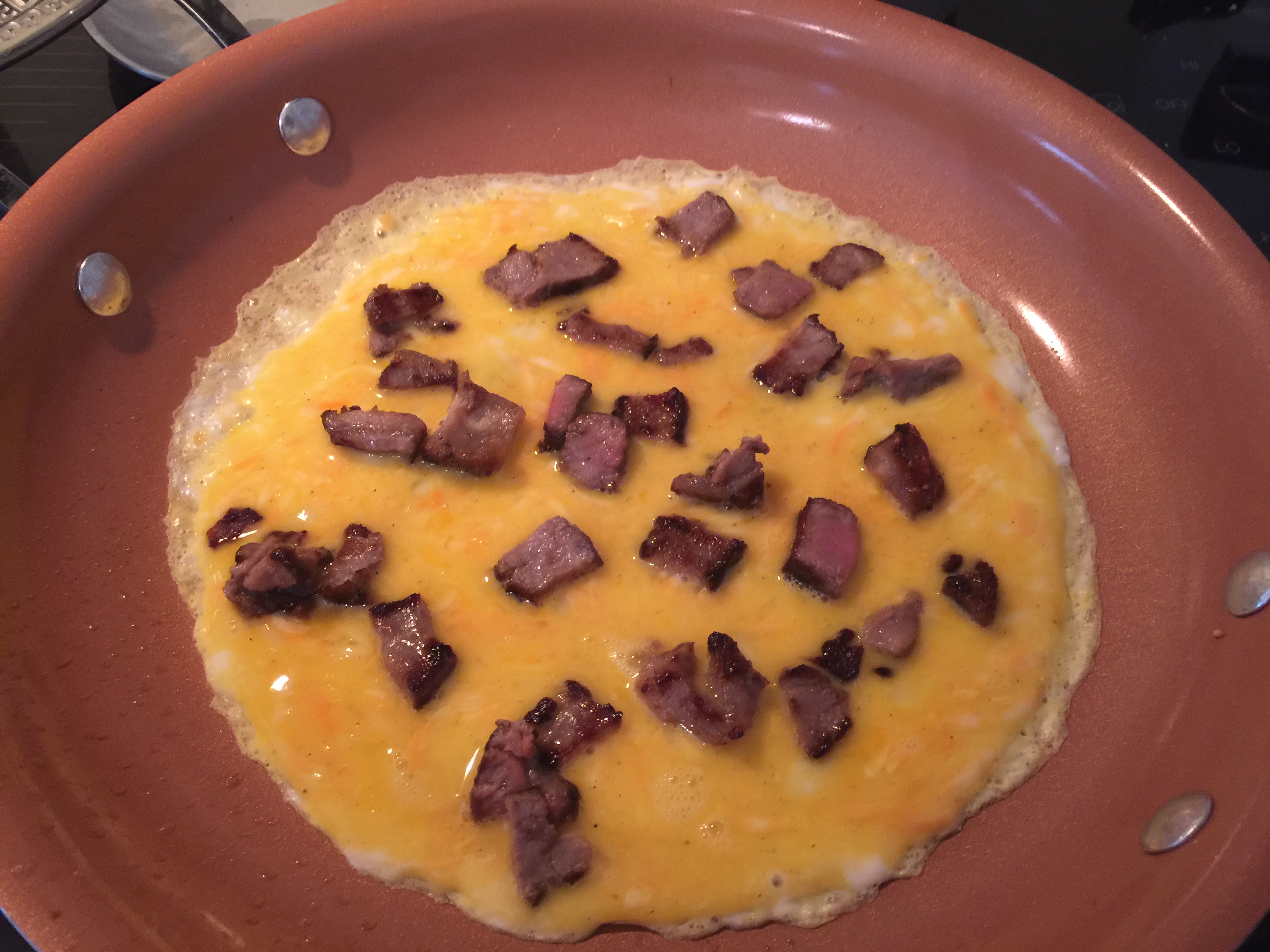 Steak and Cheese Omelet