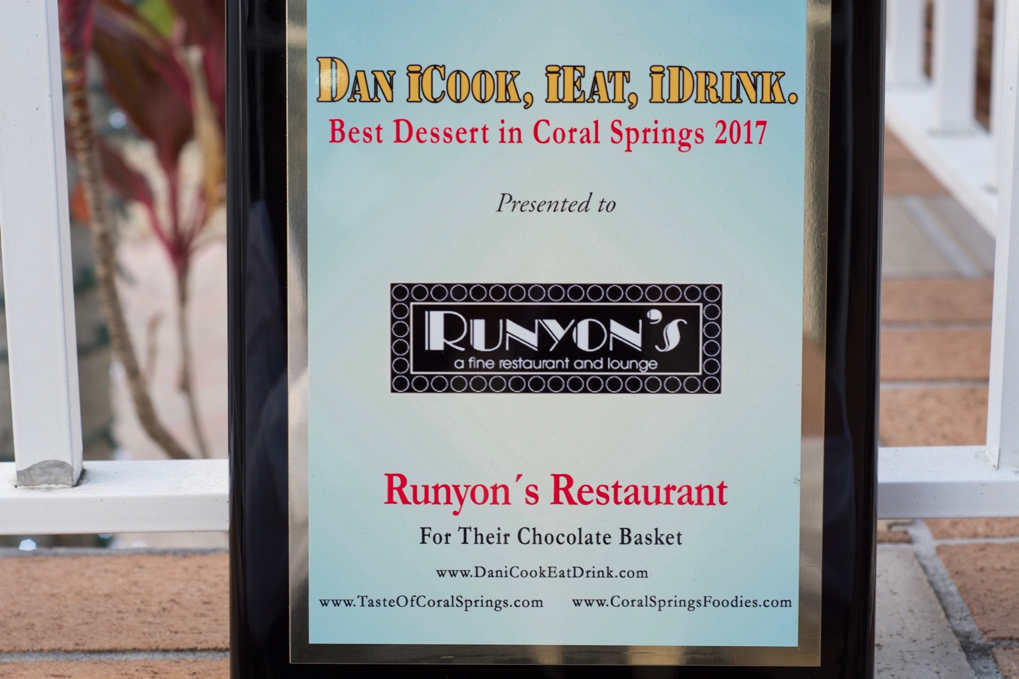 The Champ...Runyons Chocolate Basket!