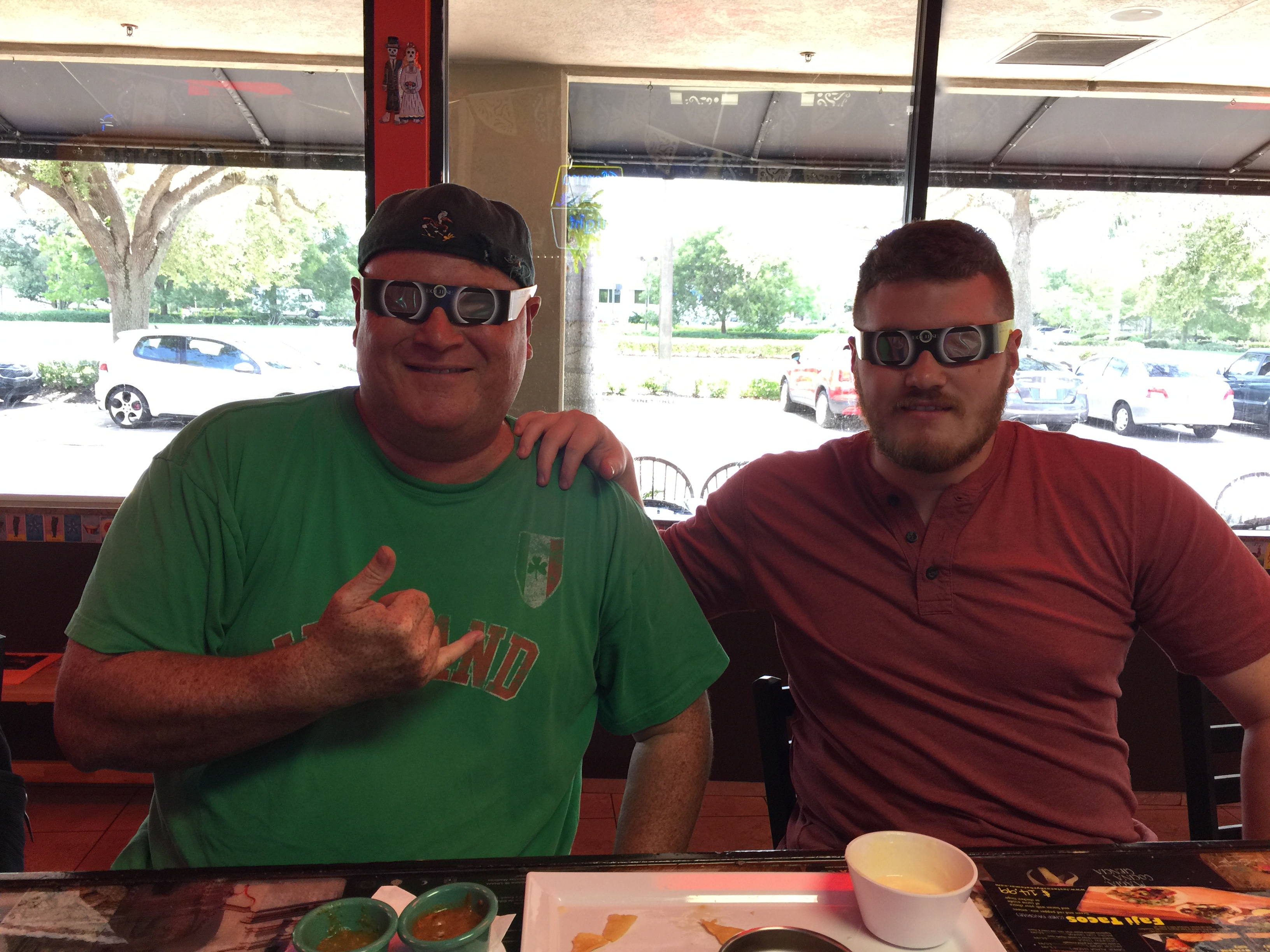 Eclipse Glasses and ready to go!