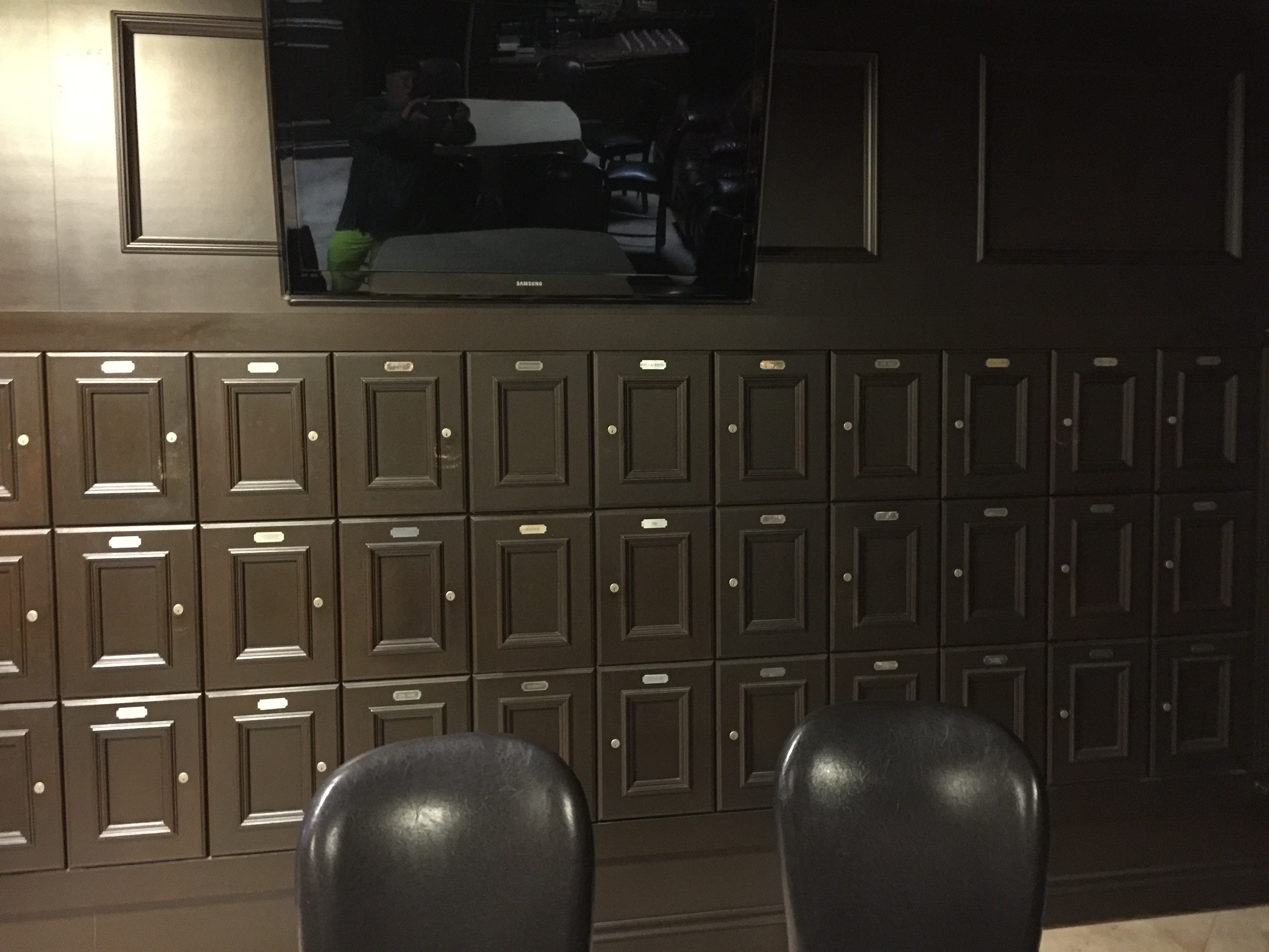 Cigar Locker Room and My Son's Locker