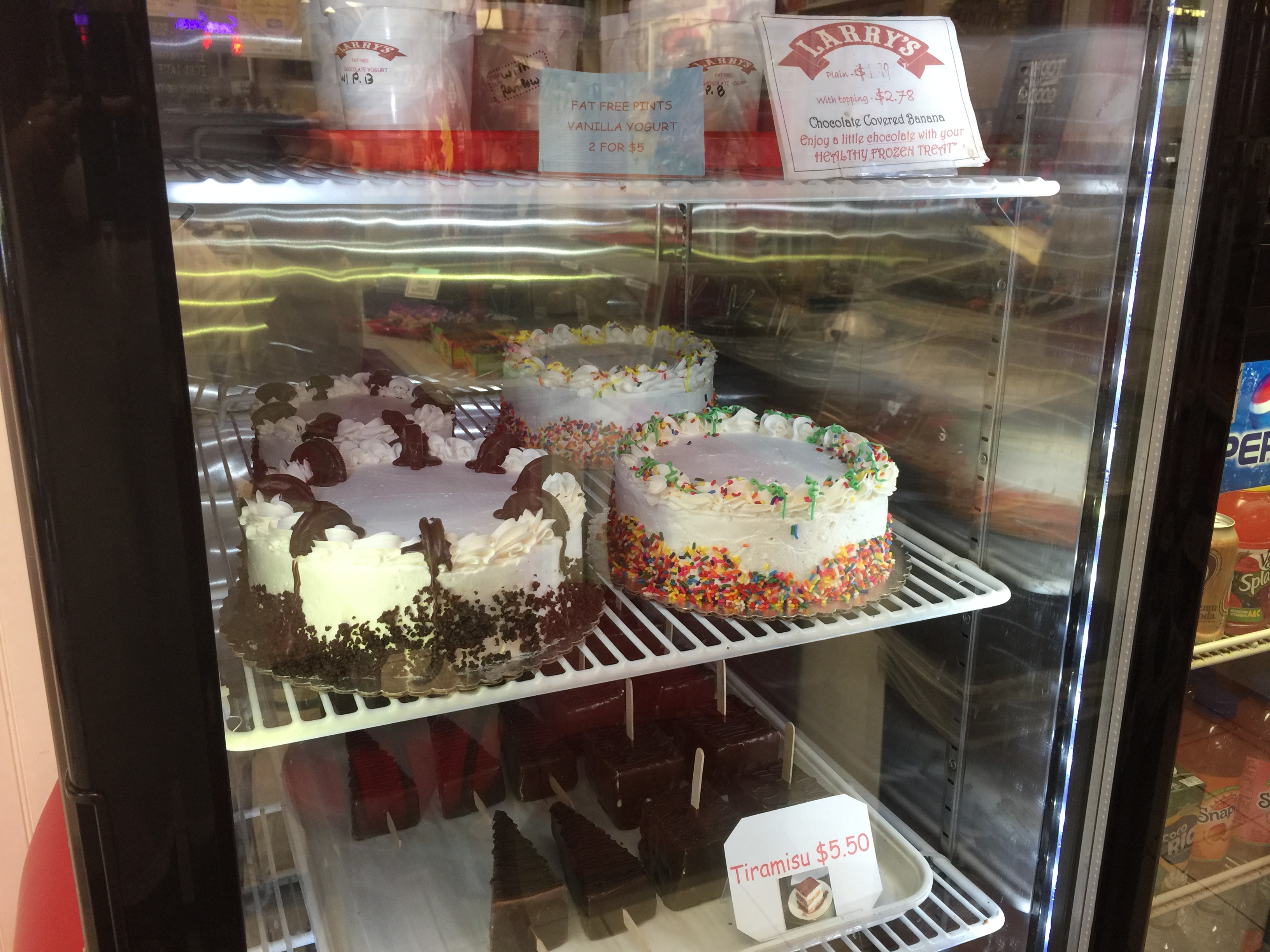 Ice Cream Cakes and Other Treats.